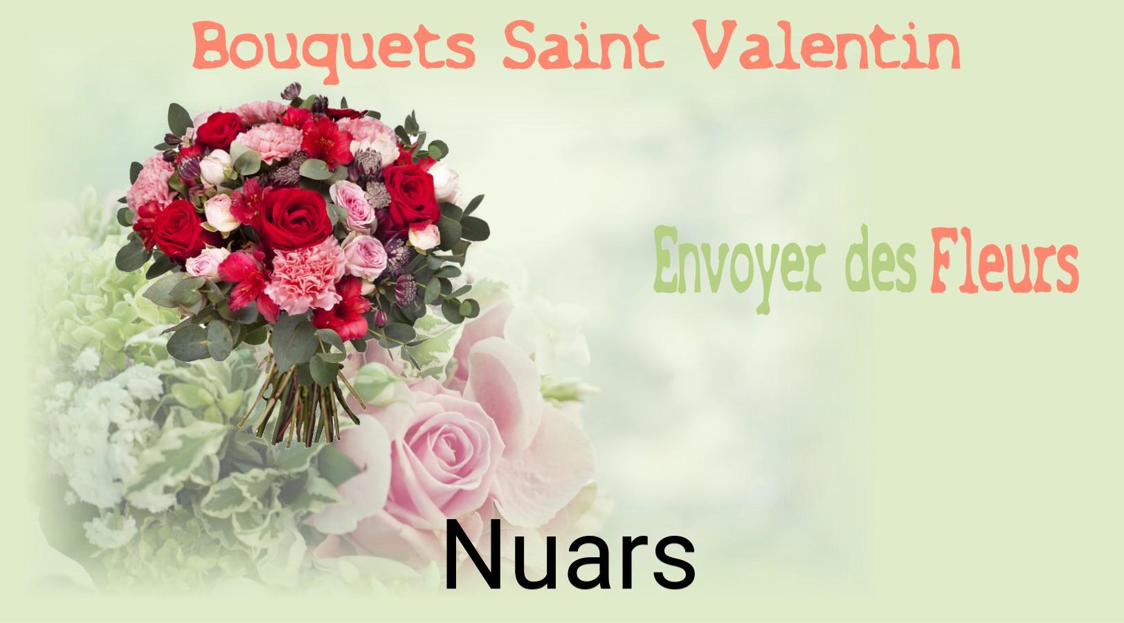 Roses de Saint-Valentin livrées à Nuars